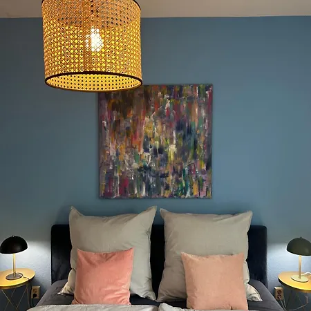 Apartment Designer Zum Relaxen 15 Min Airport Und Parkplatz *