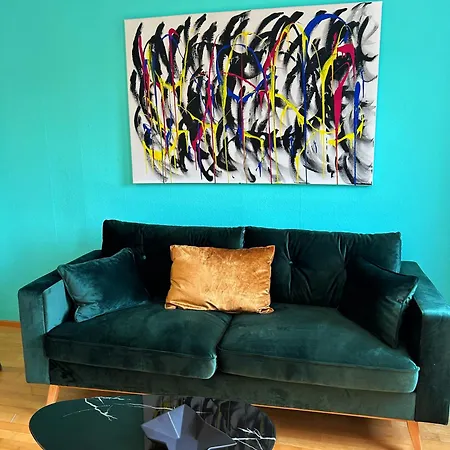 Designer Zum Relaxen 15 Min Airport Und Parkplatz Apartment *