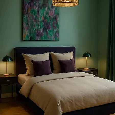 Apartment Designer Zum Relaxen 15 Min Airport Und Parkplatz